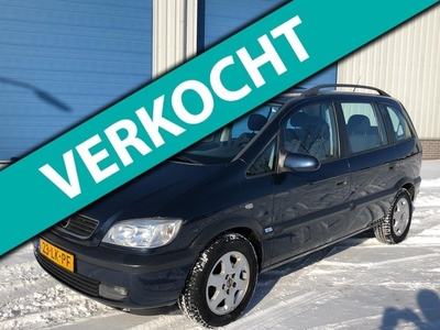 Opel Zafira 1.8-16V Elegance Bj 2003 7 Pers Airco Cruise