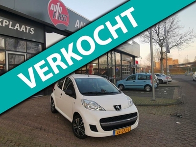 Peugeot 107 1.0 XR WIT 5drs AIRCO NAP gratis 1jr pechhulp