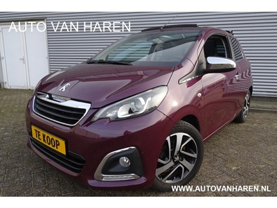 Peugeot 108 1.2 82 PK ALLURE CABRIO TOP! AIRCO CHROOM