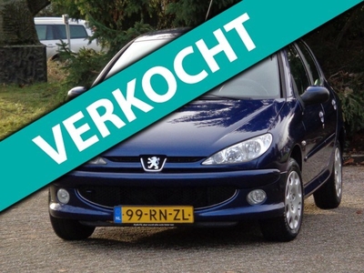 Peugeot 206 1.4 Air-line 2 2e EIGENAAR/5DRS/AIRCO/NAP/SUPER