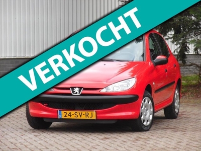 Peugeot 206 1.4 One-line 1e Eigenaar/5DRS/NAP/SUPER