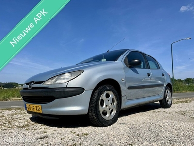 Peugeot 206 1.4 XR, BJ 2002, APK Juni 2025, Zuinige Auto