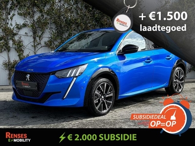 Peugeot e-208 EV GT 350 50 kWh - €2.000 milieusubsidie