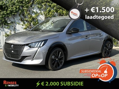 Peugeot e-208 EV GT 350 50 kWh - €2.000 milieusubsidie