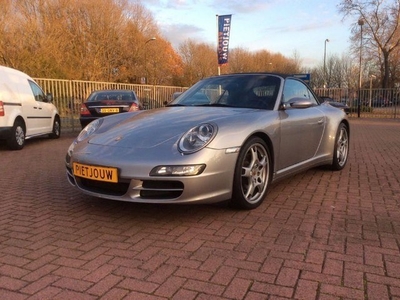 Porsche 911 Cabrio 3.8 Carrera 4S nav nap boekjes windscherm