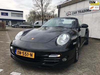 Porsche 911 Cabrio 3.8 Turbo PDK 78DKM NAP 2010 ZWART