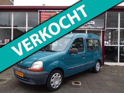 Renault Kangoo 1.2 RTE 1999 Groen 5-Zitter/Nwe APK/VERKOCHT!