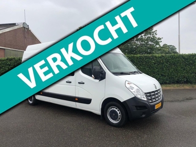 Renault Master 2.3 DCI 125PK L3H3 DC - LAADKLEP -SCHUIFD L+R