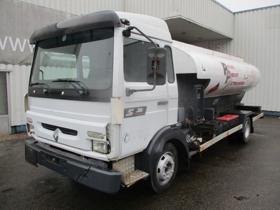 Renault Midliner S 180 , 4x2 , Belgium Fuel Truck , 7000