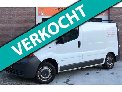 Renault Trafic 1.9DCI 60KW L1H1 2002 Wit 177DKM NAP/NWE APK