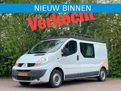 Renault TRAFIC 2.0DCI L2H1 dubbelcabine - btw vrij! - Airco