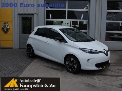 Renault ZOE R90 Intens 41 kWh (Accu huur) (bj 2018)