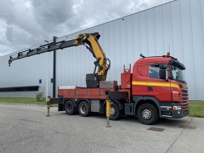 Scania G480 8X4 + EFFER 1250 6S + REMOTE + WINCH - 6+3