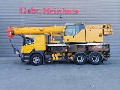 Scania P340 6x4 Liebherr LTF 1035-3.1 (bj 2007)