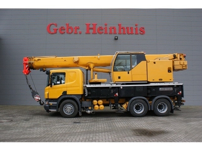 Scania P340 6x4 Liebherr LTF 1035-3.1 (bj 2007)