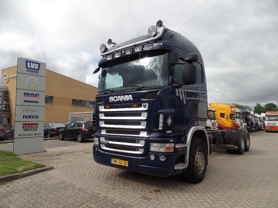 Scania R 480 6X2 Euro4 chassis cabine Manual (bj 2008)