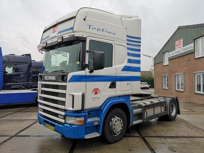 Scania R124 GA4X2 420 / RETARDER / MANUAL / TOPLINE