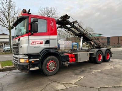 Scania R560 V8 6X4 Euro 5 CableLift (bj 2010, automaat)