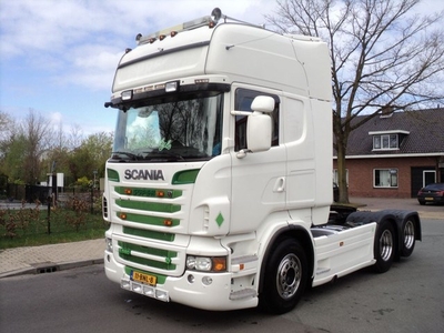 Scania R560 V8 SHOWTRUCK 10 BANDEN apk NIEUW!!!!!!