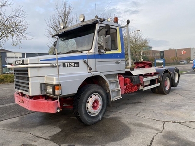 Scania T113-360 6X2 - MANUAL - FULL STEEL (bj 1991)