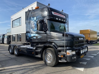 Scania T164-580 V8 6X2 + RETARDER + KIEPHYDRAULIEK - EURO 3