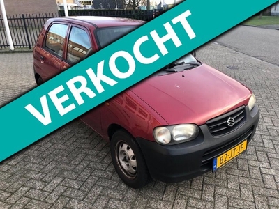 Suzuki Alto 1.1 GL [bj 2002] 5DRS+ INRUILKOOPJE!