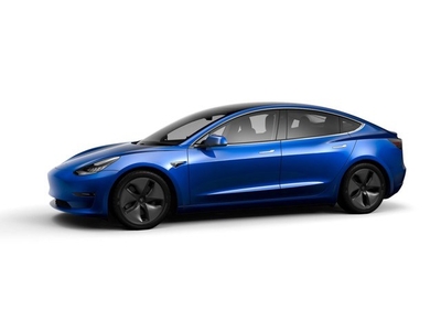 Tesla Model 3 Long Range AWD (ex BTW) Deep Blue/Zwart