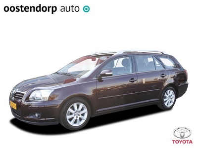 Toyota Avensis Wagon 1.8 VVTi Automaat Luna Zwart leder