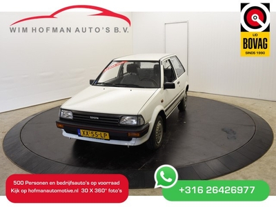 Toyota Starlet 1.3 XL kat. Uniek NL Auto van 1e Eigenaar