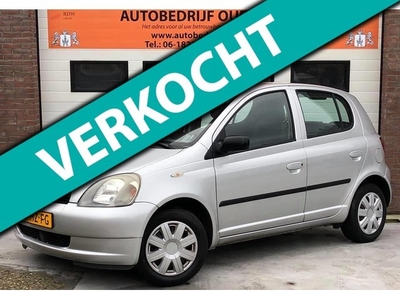 Toyota Yaris 1.0 16V Vvti 5DR SOL 2002 96DKM NAP!/Nette Auto