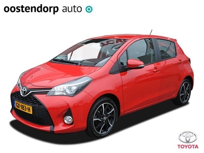 Toyota Yaris 1.3 VVT-i Dynamic Red Navigatie Dakspoiler