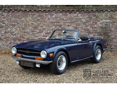 Triumph TR6 Overdrive, restored and mechanically rebuilt