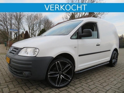 Volkswagen Caddy 1.6i 102pk Benzine met Zijdeur, Navi, LMV !