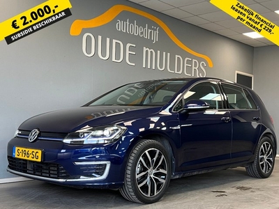 Volkswagen e-Golf e-Golf 100kW Snellader/Leder/Camera