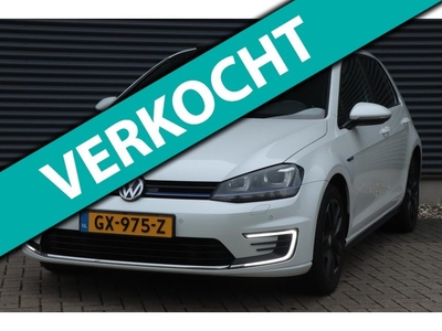 Volkswagen Golf 1.4 TSI GTE LEDER - PANO - LANE ASSIST -