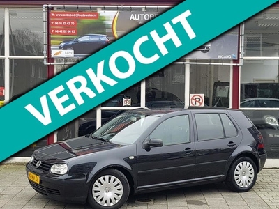 Volkswagen Golf 1.9 TDI 66KW 2002 Zwart 5DR Airco/VERKOCHT!