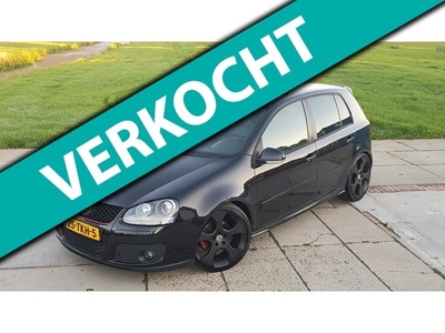 Volkswagen Golf 2.0 TDI 103KW 5D 2005 Zwart Bomvol/Leer/18