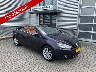 Volkswagen GOLF Cabriolet 1.2 TSI Paars Cognac Leder Vienna