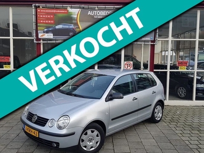 Volkswagen Polo 1.2 47KW 2002 Grijs 5D Elek Pakket/VERKOCHT!