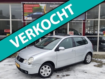 Volkswagen Polo 1.4 55KW 2002 Highline/Schuifdak/VERKOCHT!