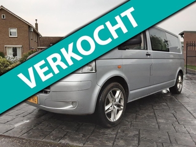 Volkswagen Transporter 2.5 TDI 340 Budgetline DC L2 Dubbel