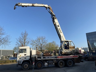 Volvo F 12 8X4 + CORMACH 87000 CRANE - 8.642 HOURS