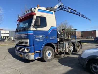 Volvo FH 12.420 6X2 MANUAL + HIAB 220-5 MET REMOTE +