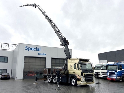 Volvo FM 460 6x2 / Euro 6 / Fassi F660XP.27 + Flyjib