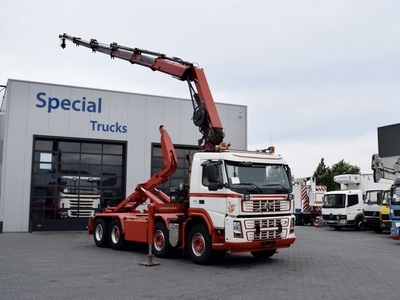 Volvo FM 480 8x2 Euro 5 + Hiab 244 EP-5 Hipro + Multilift