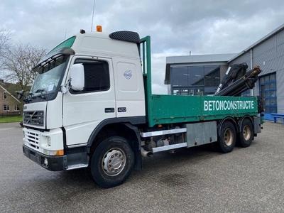 Volvo FM12-420 / MANUAL / FULL STEEL / HIAB 195-5 / REMOTE