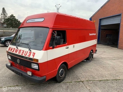 Verkocht VW LT 31 Diesel Brandweer Ambulance camper