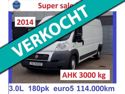 Z. Fiat Ducato LH2 3.0L 180pk euro 5 / 599cm / 2014