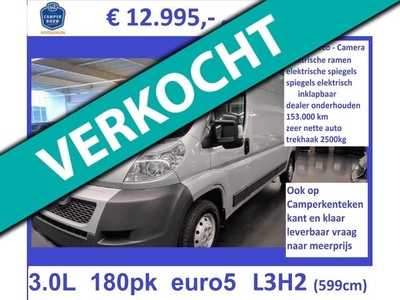 Z. Peugeot Boxer 2013 - 3.0L - 177pk - L3H2 - zilver - Euro