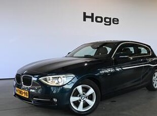 BMW 1-SERIE 116i High Executive Sportline Airco ECC Cruise control Navigatie Xenon Licht metaal Org NL NAP Inruil mogelijk